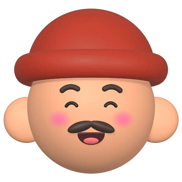 The clay head laughing: Berat as a 3D clay figure